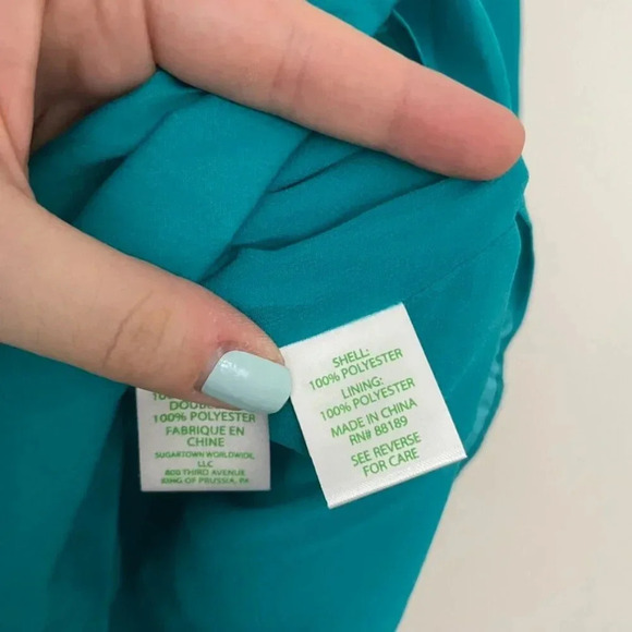 Lilly Pulitzer Dee Dee Off The Shoulder Dress in Malachite Size XXS - Picture 4 of 5